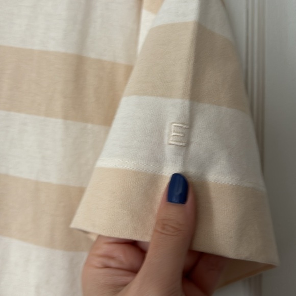 🆕 EVERLANE | Striped Organic Cotton T-Shirt Dress - Picture 5 of 10